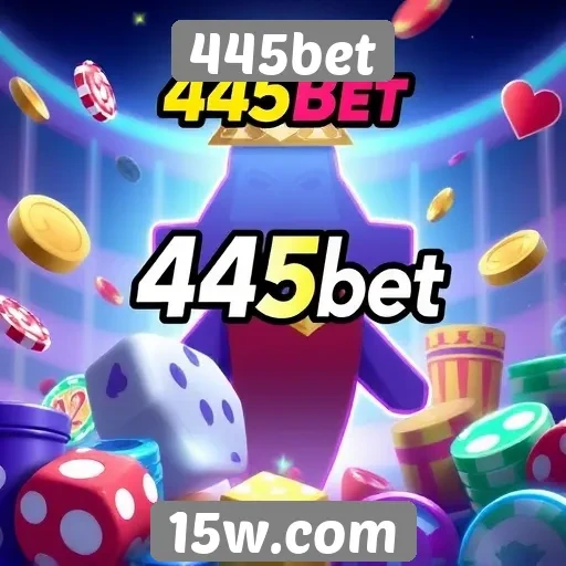 445bet oferece variedade de jogos de cassino online
