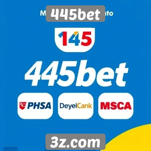 Avaliação dos métodos de pagamento disponíveis na 445bet