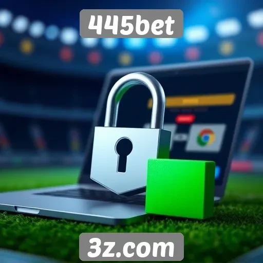 Recursos de segurança disponíveis no site 445bet