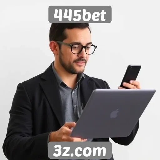 Experiência do usuário na interface da 445bet